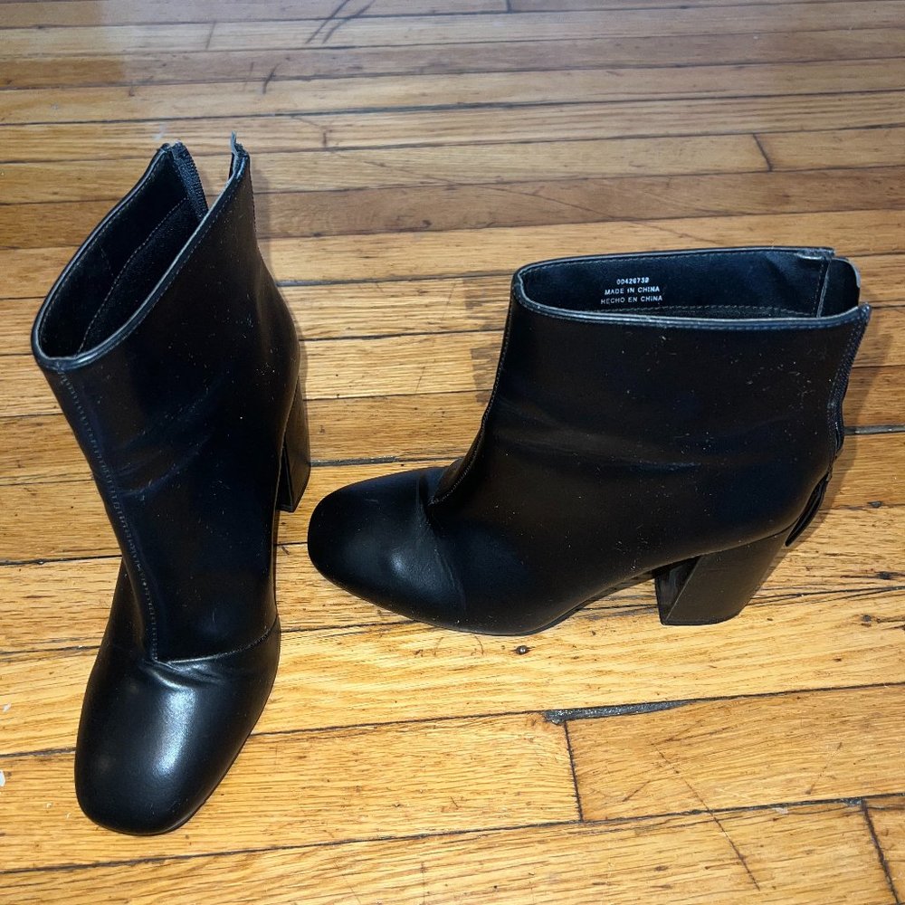 Forever 21 Black Ankle Boots
